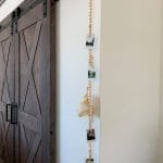 4ft Wood Bead Garland with Clothes Pins