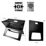 Portable Foldable Charcoal Grill