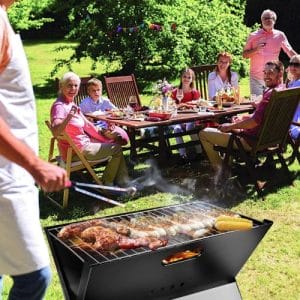 Portable Foldable Charcoal Grill