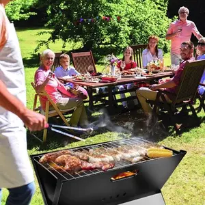 Portable Foldable Charcoal Grill