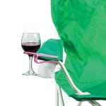 outdoor wineglass holder