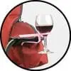 outdoor wineglass holder