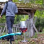 outdoor wineglass holder