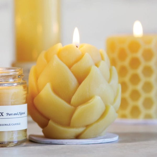 Beeswax Sphere Candles DECO