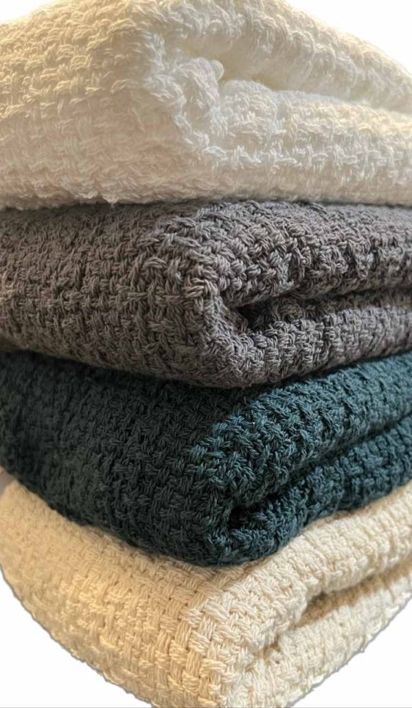 100% Cotton Throw Blankets