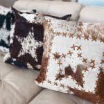 Western Cowhide Pillow Cover