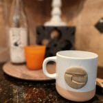 Stamped Oklahoma Mug: Cabin Style
