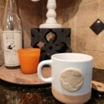 Stamped Texas Mug: Cabin Style