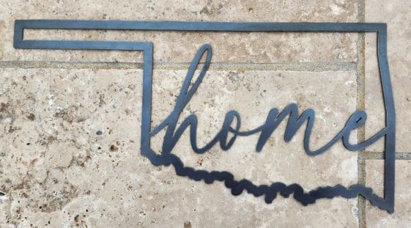 Oklahoma home sign