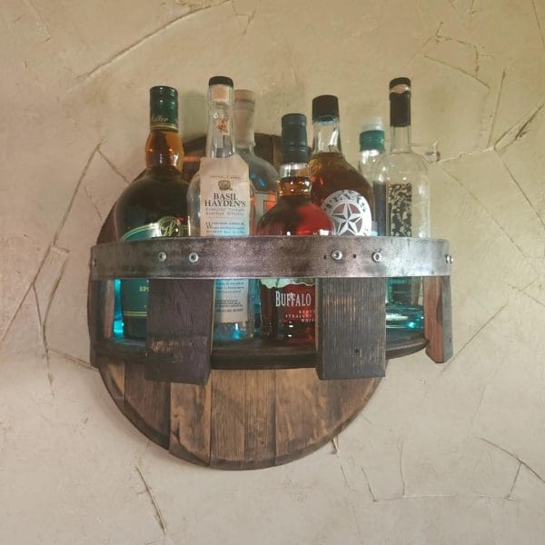 Bourbon Barrel Shelf