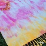 Sand Free Towel Tie Dye Purple