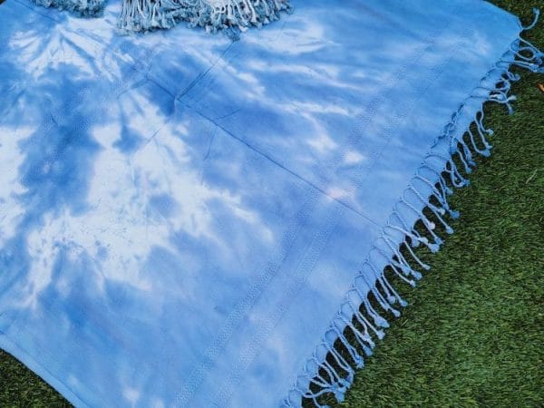 Sand Free Towel Tie Dye Blue
