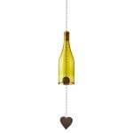 wine bottle wind chime