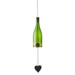 wine bottle wind chime