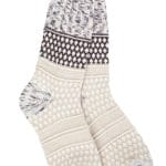 soft sock white black