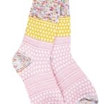 soft sock pink yellow