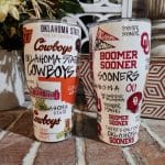 metal tumbler OU/OSU
