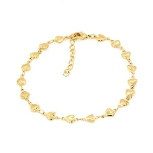HEARTS ANKLET - K33980Y,W