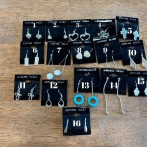 Dangle Sliver Earrings- Janice Hipsher