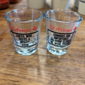 El Arroyo Shot Glass