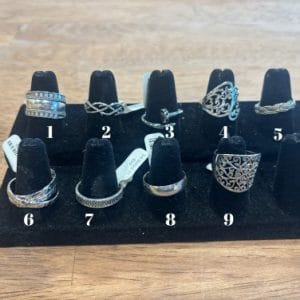 Sliver Ring Size 11- Janice Hipsher