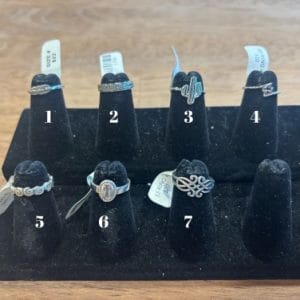 Sliver Ring Size 4- Janice Hipsher