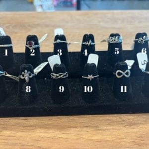 Sliver Rings Size 5- Janice Hipsher