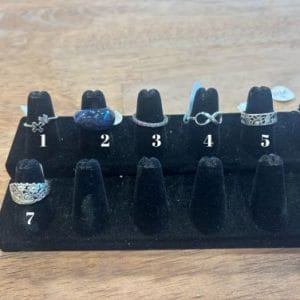 Sliver Ring Size 8- Janice Hipsher