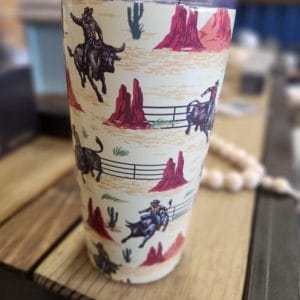 20 oz Bull Rodeo Tumbler